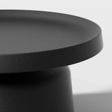 Outdoor Minimalist Iron Round Table for Lamp