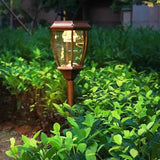 Modern Outdoor Solar LED Pillar Lights