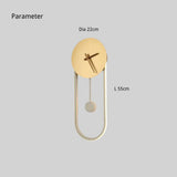 Pendulum Clock Design Modern Wall Lights - Clowas