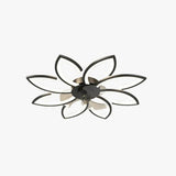 Petal Shape LED Living Room Fan Light - Clowas