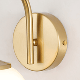 French Eye Care Cream Wall Light for Bedroom