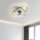 Planets Orbiting Modern Ceiling Fan With Light - Clowas