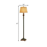 Pleated Design Living Room Floor Lamp - Clowas