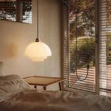 Dining Room Antique Milk Glass Pendant Light