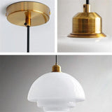 Dining Room Antique Milk Glass Pendant Light