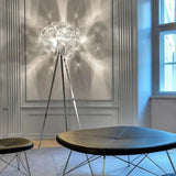 PMMA Spherical Decorative Tripod Floor Lamp - Clowas