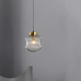 Polygonal Glass Translucent Modern Pendant Light - Clowas
