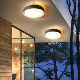 Porch Round Flush Led Outdoor Lights - Clowas