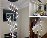 Nordic Rectangular Staircase Chandelier for Hallway