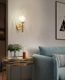 Minimalist Glass Orb Wall Light LED