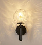 Minimalist Glass Orb Wall Light LED