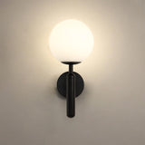 Minimalist Glass Orb Wall Light LED