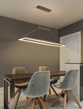 Line Rectangular Pendant Ceiling Lights for Dining Room