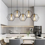 LOFT Shaped Iron Industrial Lighting Pendants