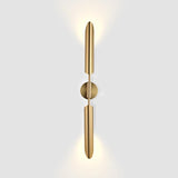 Luxury Gold Linear Up and Down Lights Indoor
