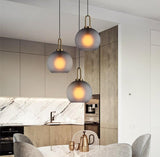 Nordic Global Clear Glass Pendant Light Fixture