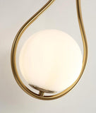 Nordic Luxury Gold Iron Rotatable Wall Light for Bedroom