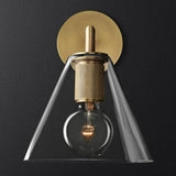 Contemporary Gold Iron Wall Light
