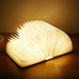 Creative Wooden Magnetic Folding LED Desk Lamp