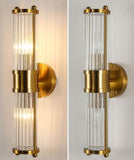 Luxury Glass Up and Down Wall Lights