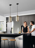 Minimalist Round Single Glass Pendant Lights