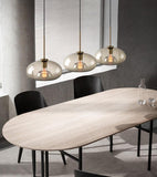 Minimalist Round Single Glass Pendant Lights