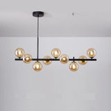 Modern Glass Globe Pendant Light for Kitchen Island