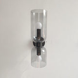 Brass and Glass Up and Down Wall Lighting