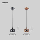 Pumpkin Hanging Bedroom Modern Pendant Light - Clowas