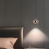 Pumpkin Hanging Bedroom Modern Pendant Light - Clowas