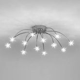 Pyrotechnics Modern LED Flush Ceiling Lights - Clowas