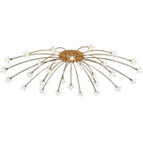 Pyrotechnics Modern LED Flush Ceiling Lights - Clowas