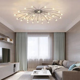 Pyrotechnics Modern LED Flush Ceiling Lights - Clowas