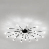 Pyrotechnics Modern LED Flush Ceiling Lights - Clowas