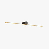 Contemporary Bathroom Linear Wall Sconce Metal with Waterproof