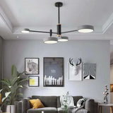 Nordic Chandelier Dimmable LED Metal for Living Room