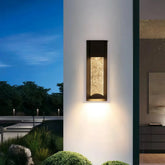 Modern Outdoor Wall Light Crystal with Motion Sensor for Porch