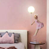 Cartoon Children Wall Light for Bedside, Anti Glare