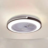 Concealed Contemporary Ceiling Fans with LED Lights