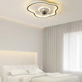 Cloud Bedroom Ceiling Fans with LED Lights