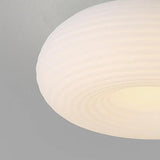 White Cream Round Led Ceiling Light for Bedroom