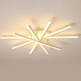 Fan Shaped Led Modern Ceiling Lights