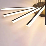 Fan Shaped Led Modern Ceiling Lights