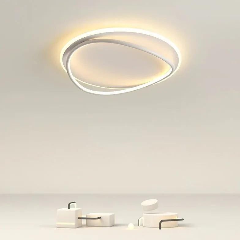 Circular Light Strip Modern Flush Ceiling Lights - Clowas