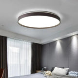 Flat Circular Shape Bedroom Flush Ceiling Lights - Clowas
