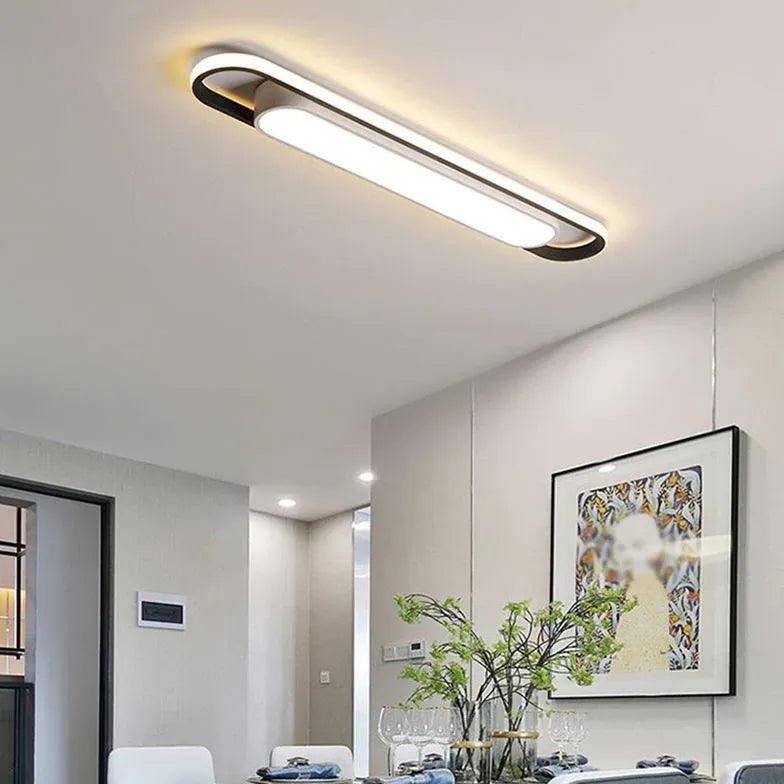Circular Frame LED Modern Flush Ceiling Lights - Clowas