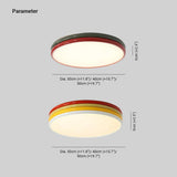 Walnut Eye Protection Led Ceiling Lights for Bathroom