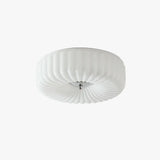 Petal-Shaped Round Lampshade Bathroom Ceiling Light - Clowas