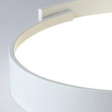 LED Modern Ceiling Light In Cream Round Design