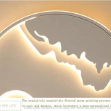 Circular Landscape Ceiling Light For Living Room